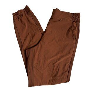 Athleta Brooklyn Lined Joggers (Hazelnut Brown) - Size 10T